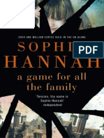 A Game for all the Family by Sophie Hannah - excerpt