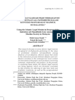 Mohd Anuar Ramli Paizah HJ Ismail Ahmad Badri Abdullah: Jurnal Fiqh, No. 11 (2014) 1-28