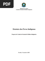 Estatuto Povos Indigenas-Proposta CNPI-2009