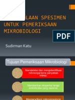 Mikrobiologi Dan Handling Sampel