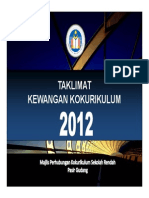 Pengurusan Kewangan Kokurikulum 2012