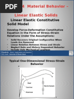 Slides Chapter 4 Material Behavior-Linear Elastic Solids