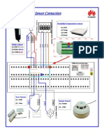 24VT (2) Temp (3) 24VH (4) Humi: Water Sensor