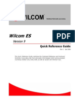 Quick Reference Guide - Wilcom