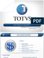 Novo Modelo BackOffice