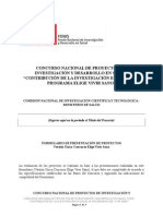 Formulario Proyectos Concurso Contribución Programa Elige Vivir Sano1