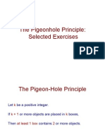 The Pigeonhole Principle: Selected Exercises