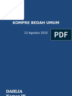 Kompre BU 13 Agustus 2015