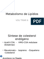 Metabolismo de Lipídios