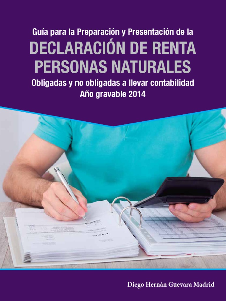 Guia Declaracion Renta PN | PDF | Impuestos | Impuesto sobre la renta