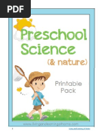 Download Preschool Science and Nature Printable Pack by Ioana Constantin SN274870285 doc pdf