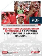 Reglamento Interno Elecciones Psuv