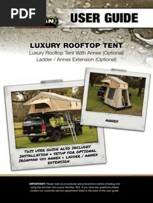 rooftop tent