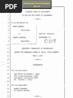 Judge Thomas Cecil Systemic Lawbreaking Admission