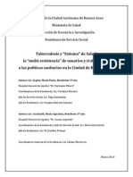 Tuberculosis y Sistema de Salud