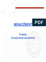  Evolucija Teorija Menadzmenta