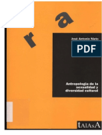 Antropología de La Sexualidad y Diversidad Cultural (José Antonio Nieto)