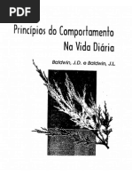 BALDWIN, J; BALDWIN, J. (1998) - Princípios Do Comportamento Na Vida Diária
