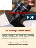 1a Clase Introducción a La Histología-Epitelios de Revestimiento