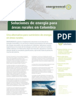 Energia Para Areas Rurales en Colombia