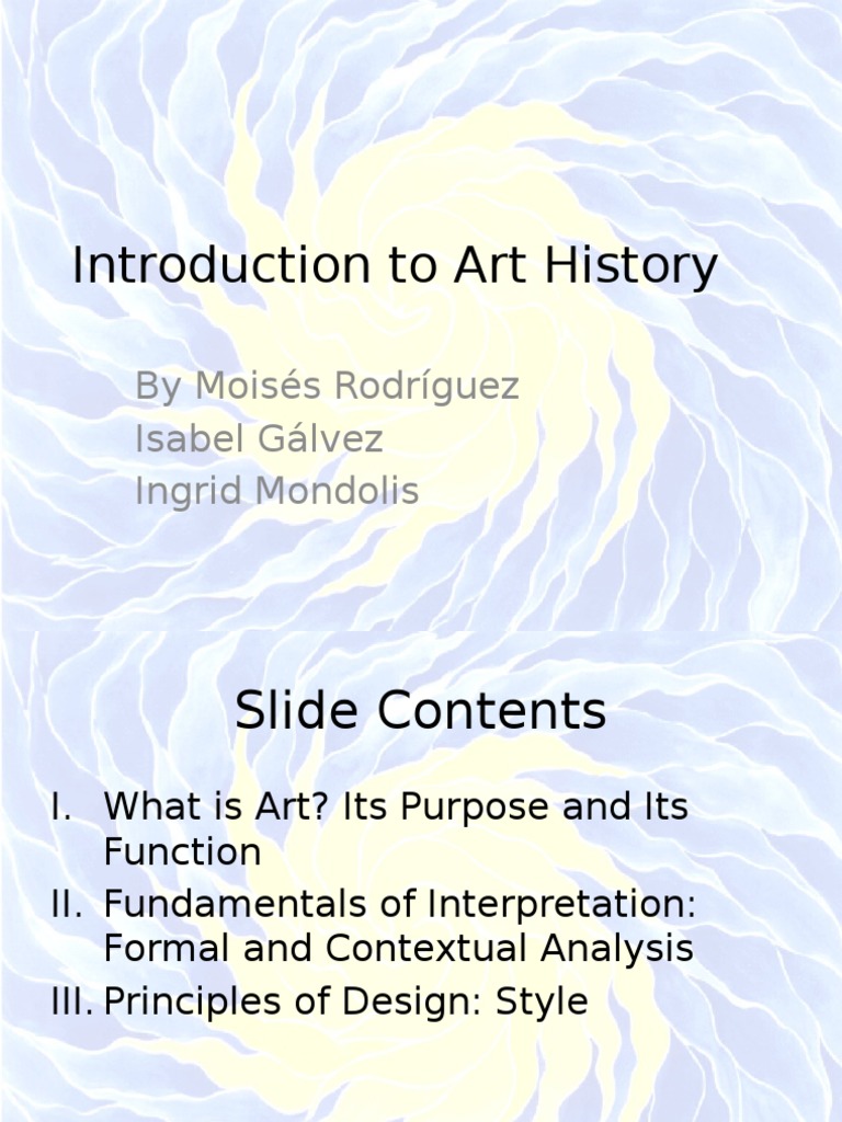 Art History PDF Composition (Visual Arts) Perspective (Graphical)