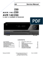 Hfe Harman Kardon Avr139 141 142 Service 230 PDF