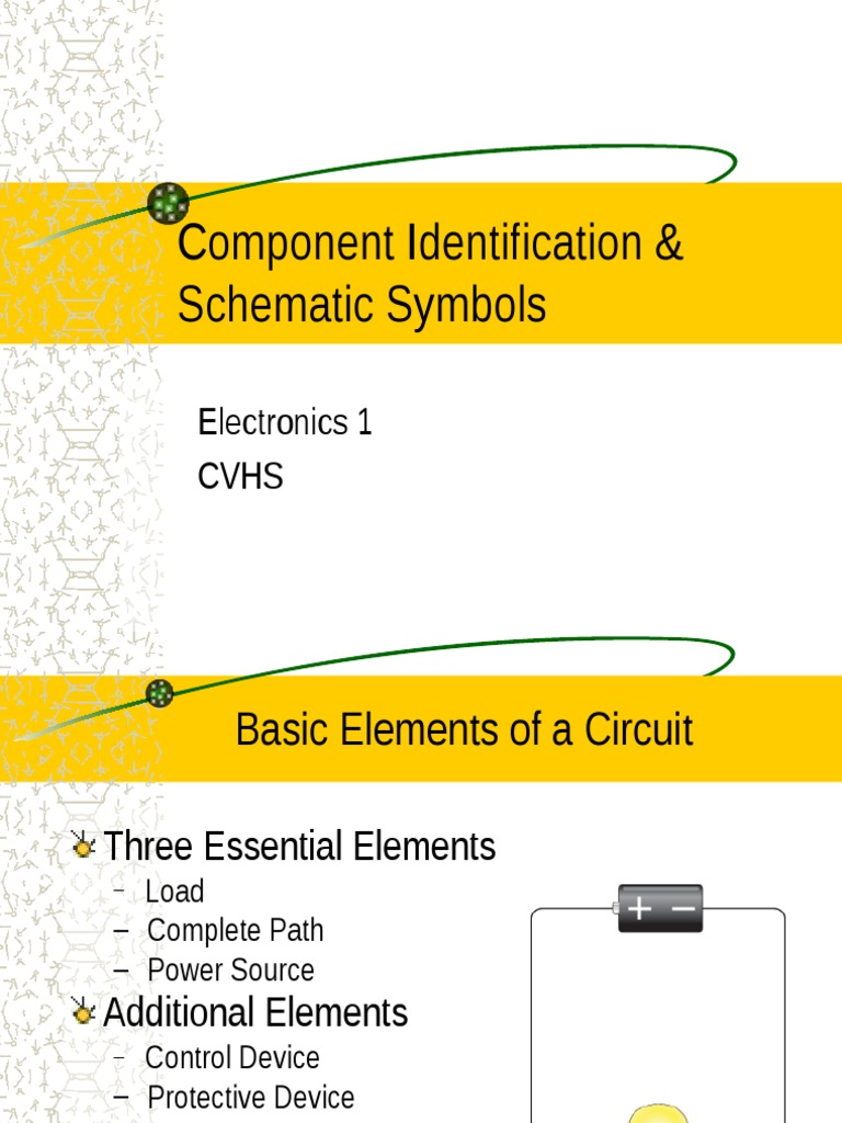 Electronics Circuit Components Guide | PDF | Electronics | Electrical ...