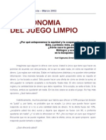 Sigmund, K.; Fehr, E; Nowak, M. (2002) - La Economía Del Juego Limpio
