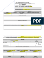 Formato de Dosificación Semestral Agosto 2014