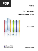 Checkpoint R77 Gaia Administration Guide