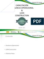 Capacitación LEAN CONSTRUCTION