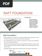 Raft Foundation Detail and Reinforcement | PDF