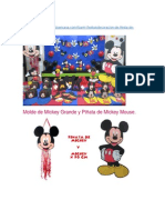 Fiesta Mickey Mouse 
