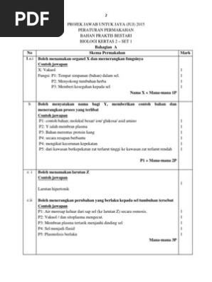 Skema Kertas 2 Set 1 Pdf