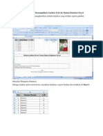 Cara Bagaimana Menampilkan Gambar Foto Ke Dalam Database Excel