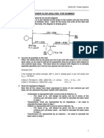 ECE 261 Power Flow Analysis Step-by-Step Guide