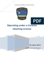 Curacao EGaming Guidance Notes August 2012