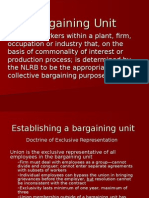 Bargaining Unit