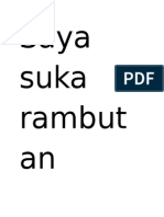 Saya Suka Rambutan