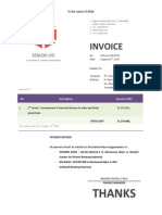 Invoice 1-08-2015