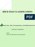 Rock Mass Classification