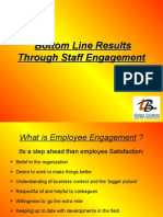 Bottom Line Results Through Staff Engagement