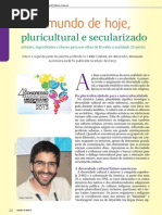 O mundo de hoje, pluricultural e secularizado II