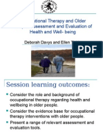 Occupational Therapy and Older People Powerpoint Elle Updated 6-5-10