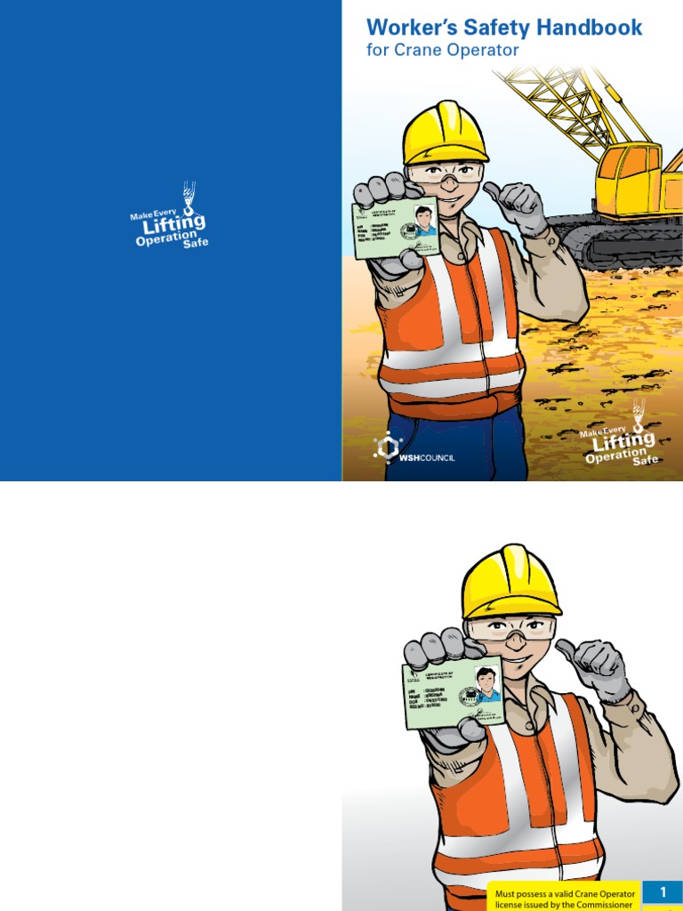 Crane Operator Safety Handbook | PDF