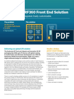 Qualcomm Rf360 Front End Solution Product Brief
