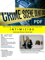 Intimicide Training