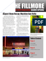 Fillmore Newsletter