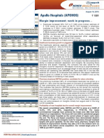 Apollo Hospitals (APOHOS) : Margin Improvement Work in Progress