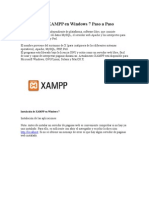 Instalación de XAMPP en Windows 7